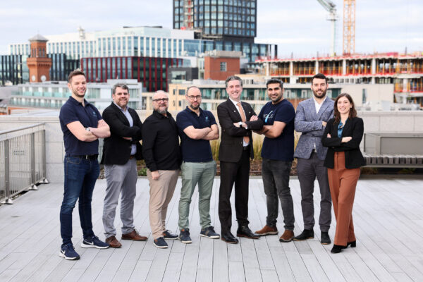 The Nexalus team (from left) includes Richard Jenkins, product d