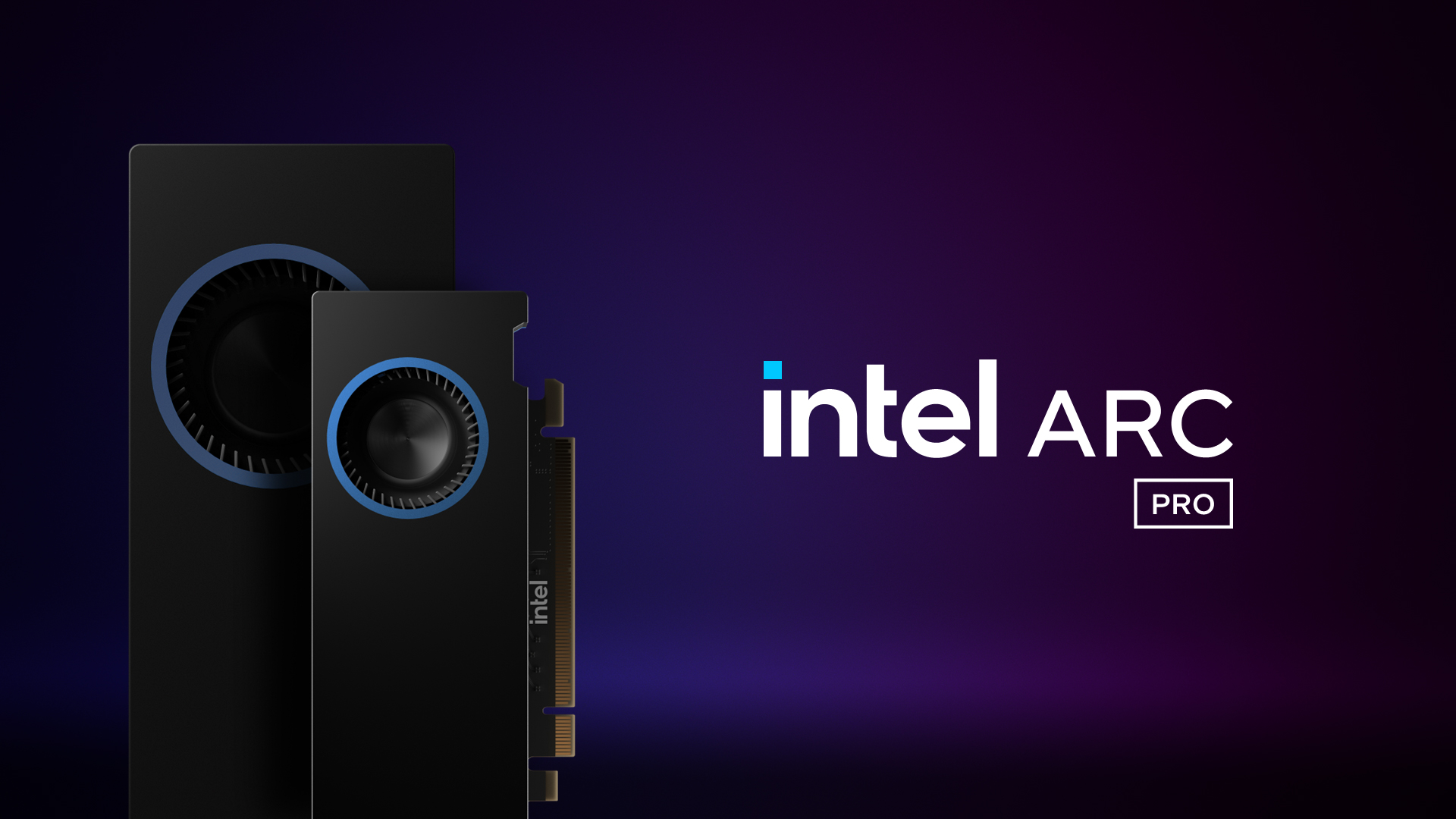 On May 19, 2025, in advance of Computex, Intel launches Arc Pro