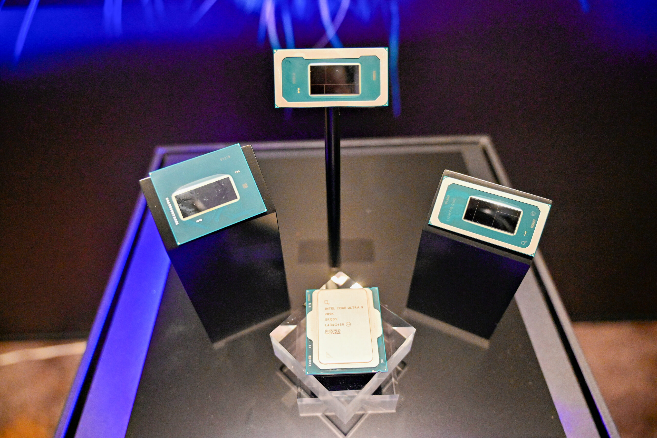 At Computex 2025 in Taipei, Taiwan, Intel showcases a sneak peek