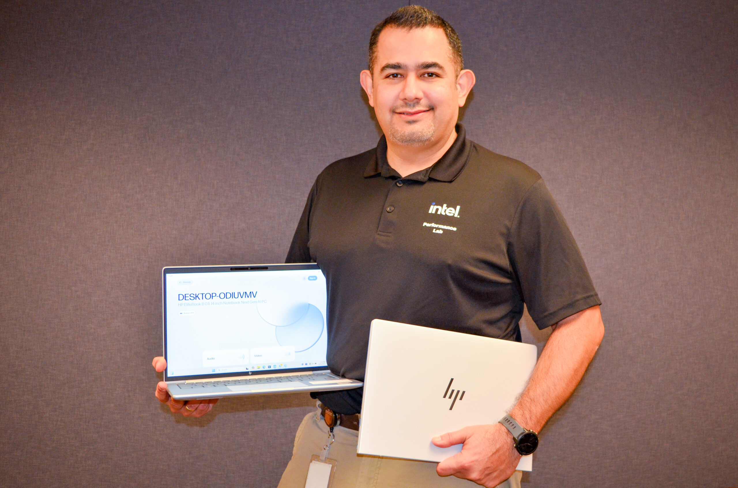 Ivan Chacon, technical marketing engineer in the Client Computin